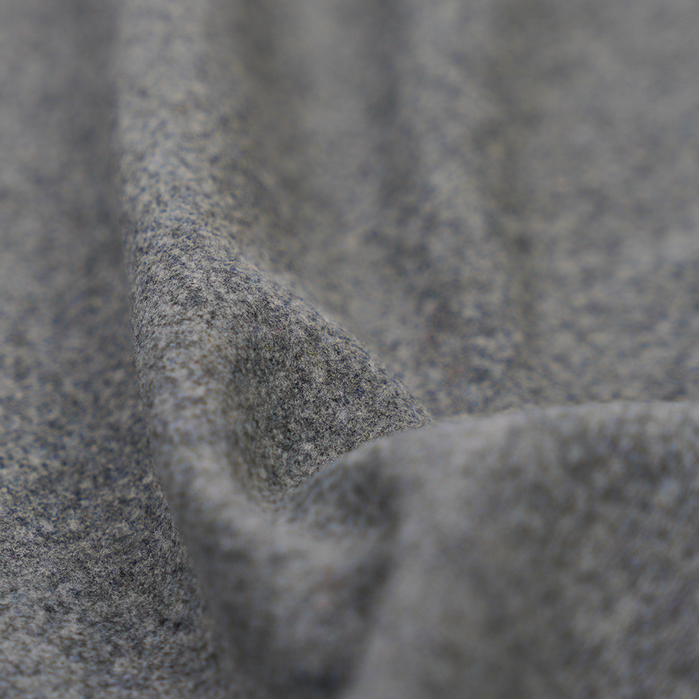 9% lână, 66% poliester, 25% alte fibre, 400G/M, gri, țesătură de flanel, ML-0124-4169